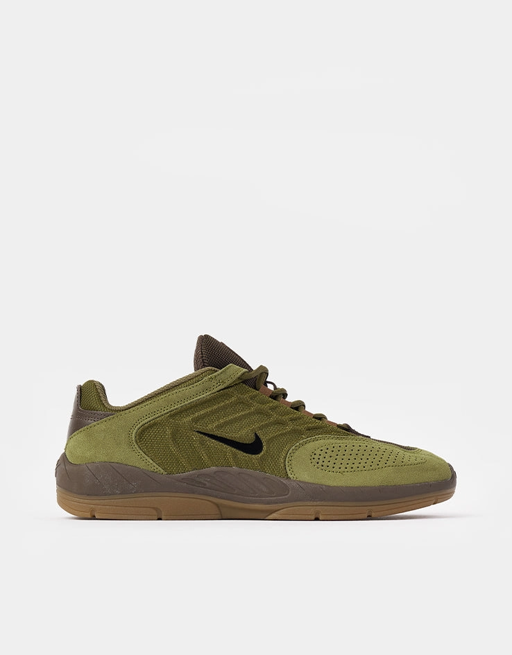 Nike Shoes Floral Nike SB Vertebrae Skate Shoes - Olive Flak/Black-Baroque Brown