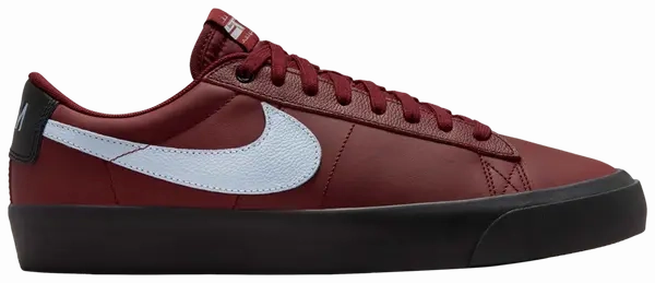 Big Nike Shoes Nike SB Zoom Blazer Low Pro GT - (Dark Team Red)