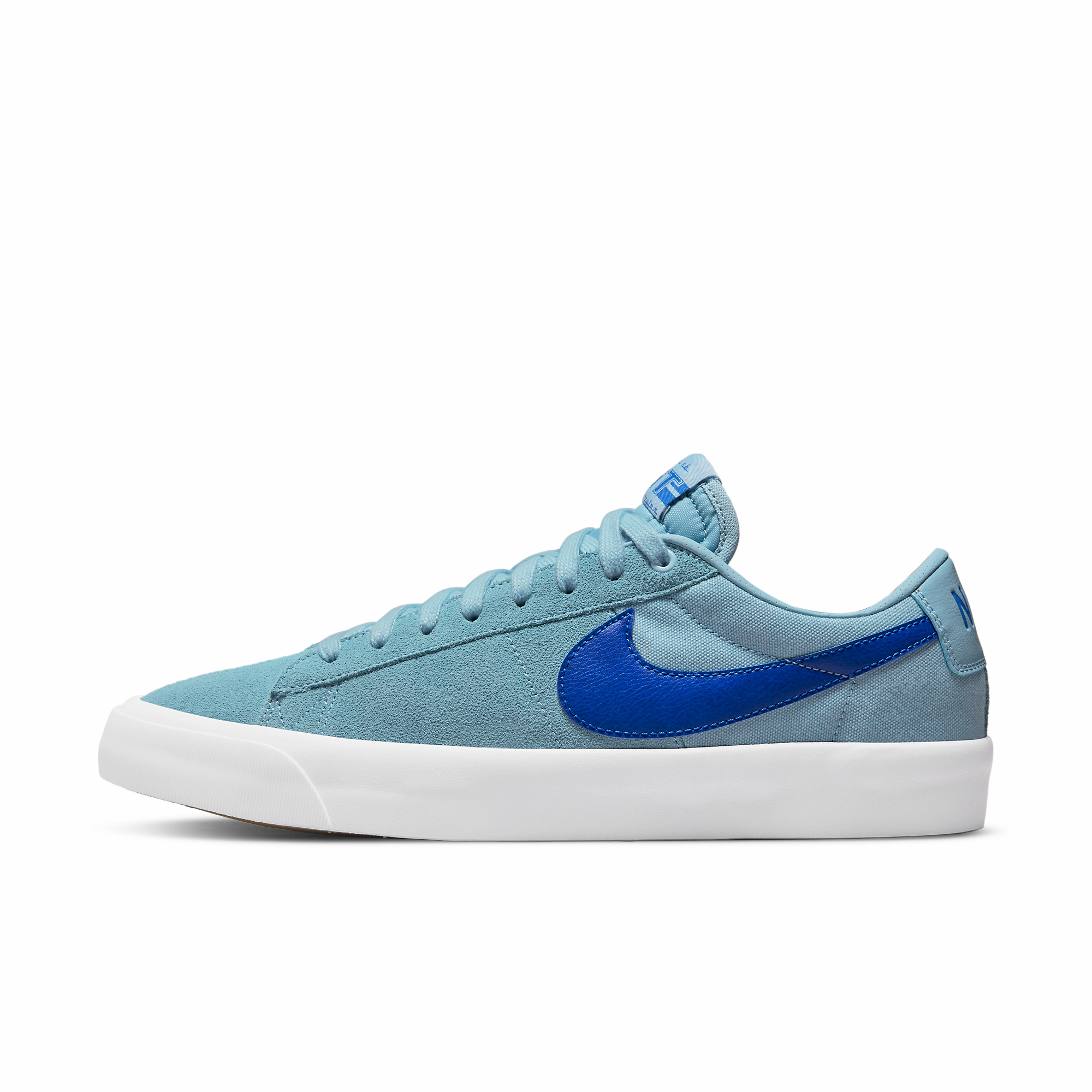 Nike Couple Shoes Nike SB Zoom Blazer Low Pro GT Shoe - Boarder Blue/Racer Blue