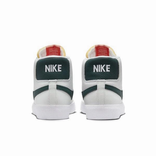 Nike SB Zoom Blazer Mid ISO "Orange Label" White - Pro Green Best Cushioned Nike Running Shoes