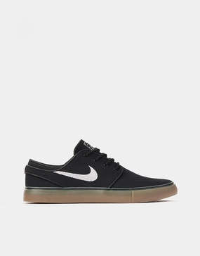 Nike SB Zoom Janoski OG  Canvas Skate Shoes - Black/White-Black-White Design My Own Nike Shoes