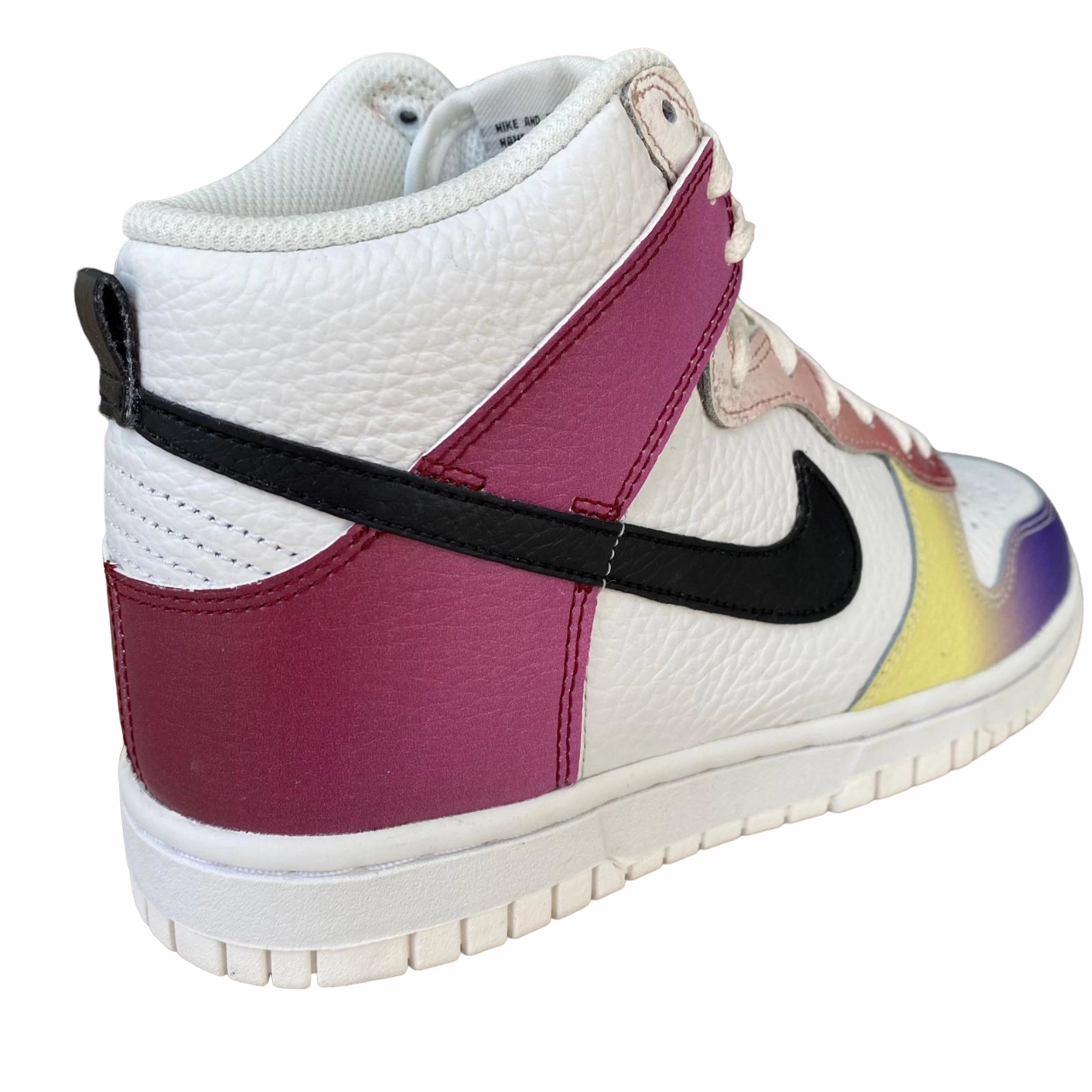 Arch Support Nike Shoes Nike scarpa sneakers alta da donna Dunk Hi Retro FD0802-100 bianco-nero