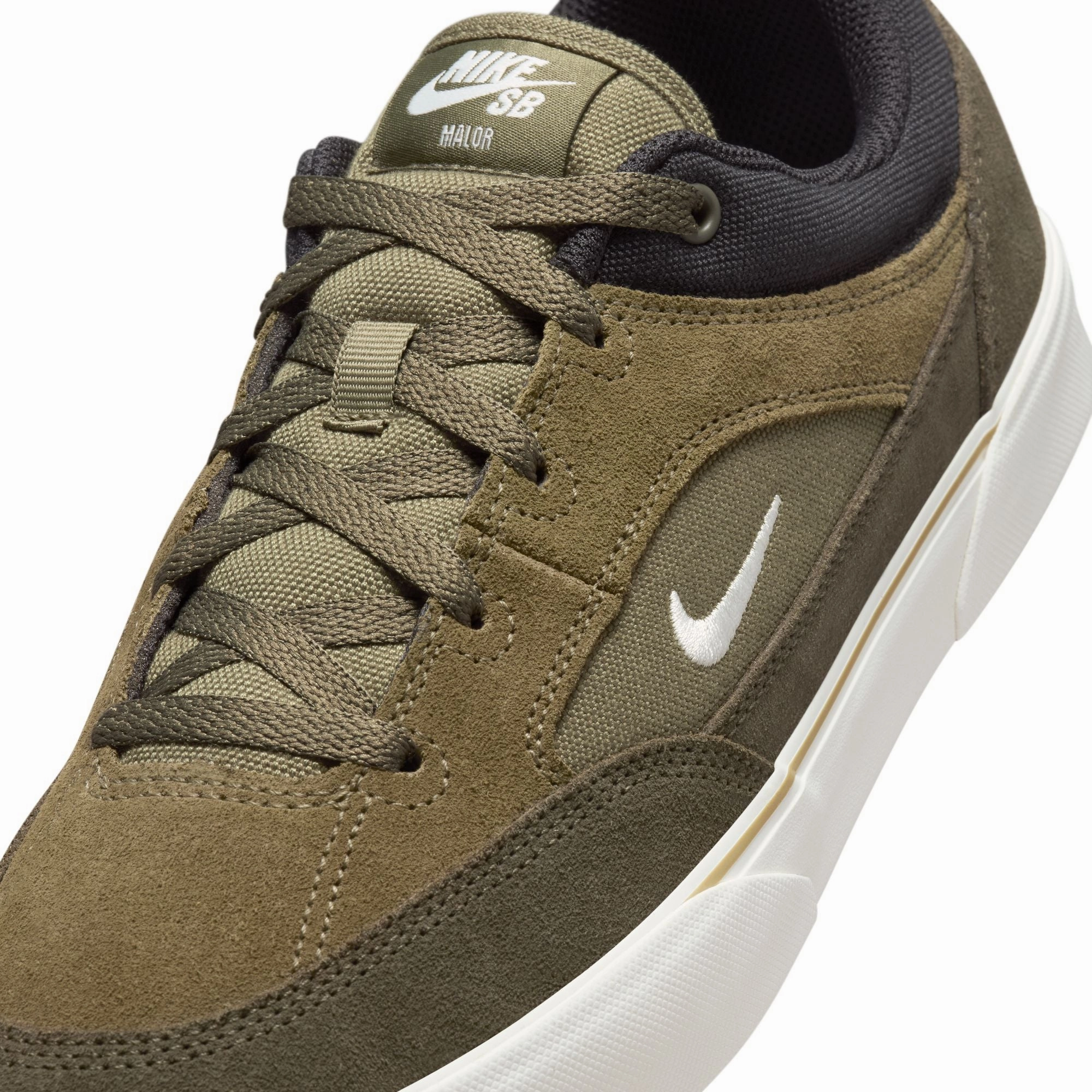 Nike Make Your Own Shoe NIKE SB MALOR MEDIUM OLIVE / SAIL-CARGO KHAKI-BLACK