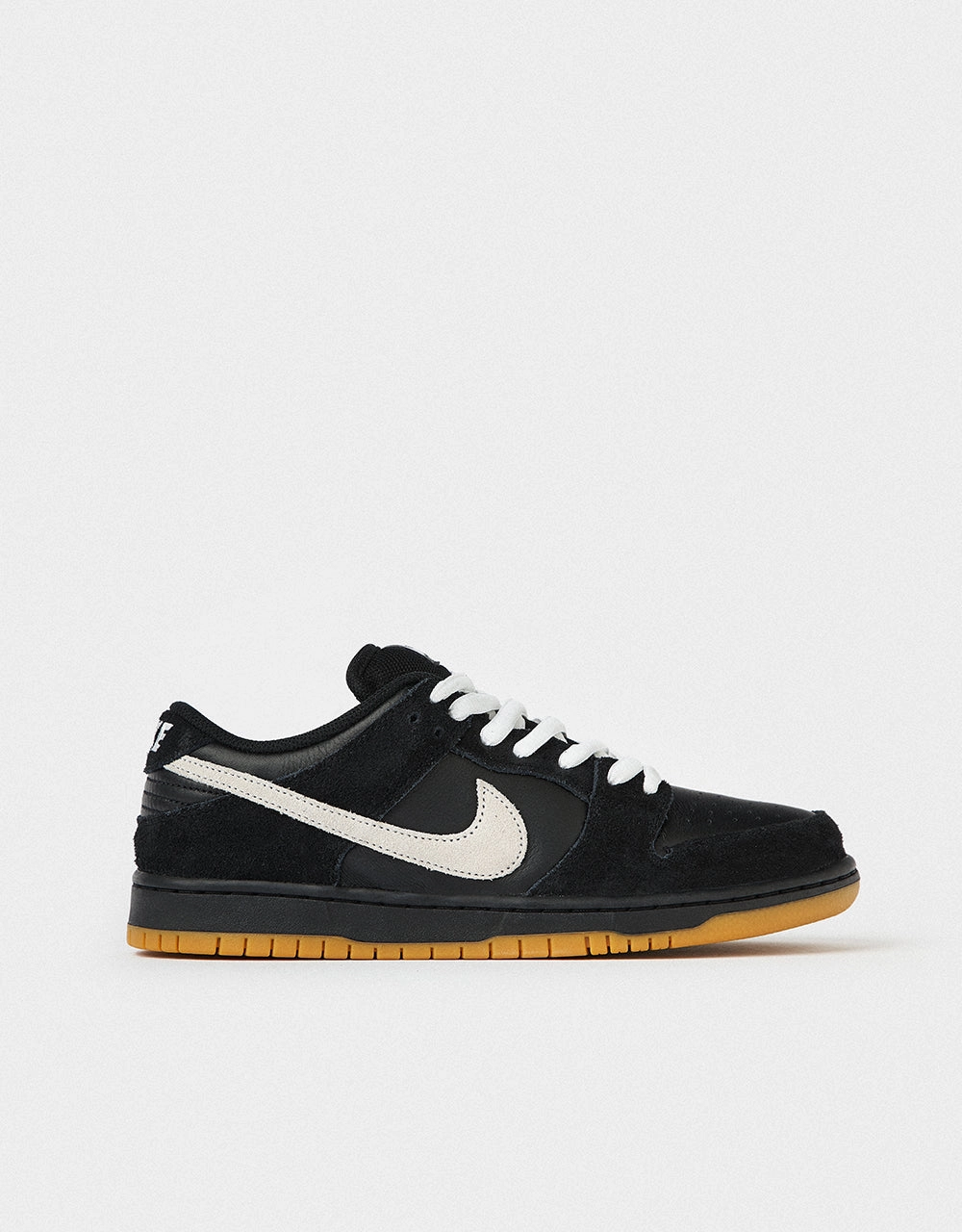 Lightweight Basketball Shoes Nike Nike SB Dunk Low Pro Skate Shoes - Black/White-Black-Gum Light Brown