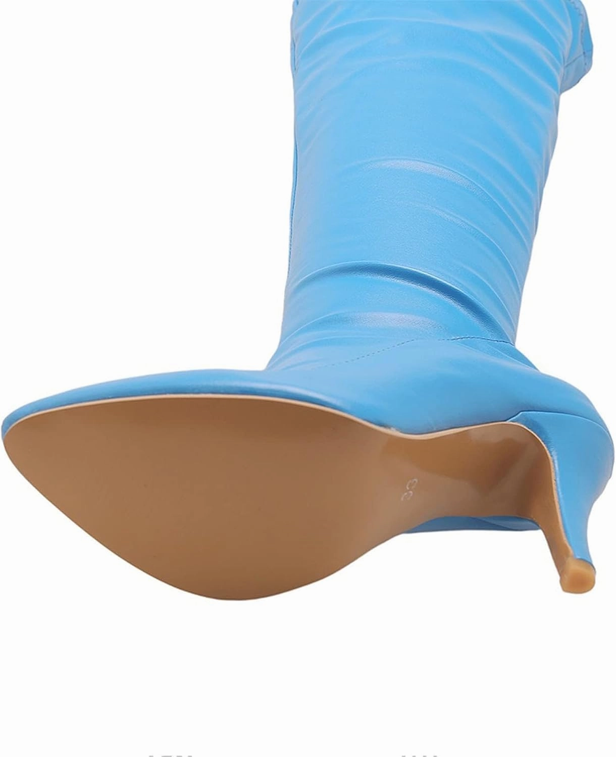 Best Knee High Boots For Bunions ZDLJYL Women's Thigh High Boots Over The Knee Boot Shoes Autumn Winter Stretch Pointed Toe Stiletto High-Heeled Sexy Ladies Boots