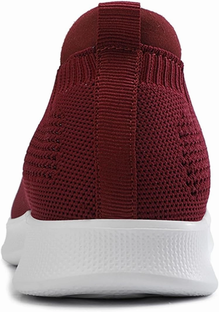 YUKTOPA Women's Slip On Go Walk Shoes Comfortable Walking Sneakers Casual Mesh Knit Low Wedge Dressy Ballet Shoes Flats Nurse Shoes Zapatos para Mujer Difference Between Normal Shoes And Badminton Shoes