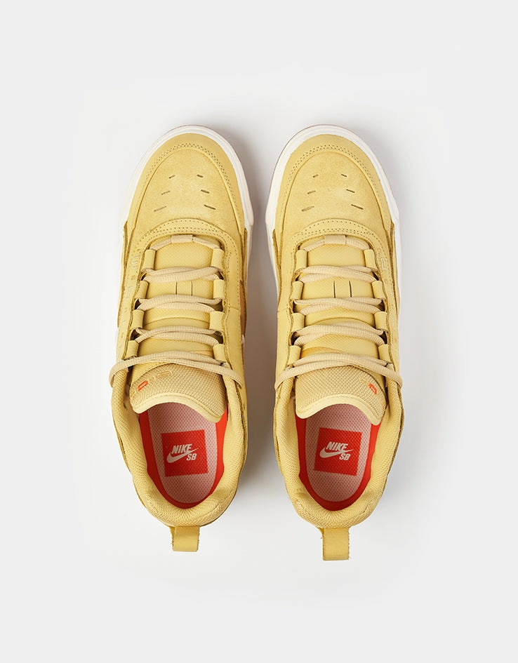 Nike Move To Zero Shoes Nike SB Air Max Ishod ISO Skate Shoes - Saturn Gold/Sail-Saturn Gold-Solar