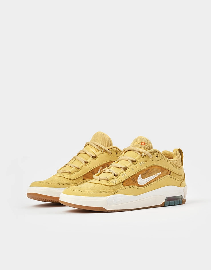 Nike SB Air Max Ishod ISO Skate Shoes - Saturn Gold/Sail-Saturn Gold-Solar Nike Stefan Janoski Shoes
