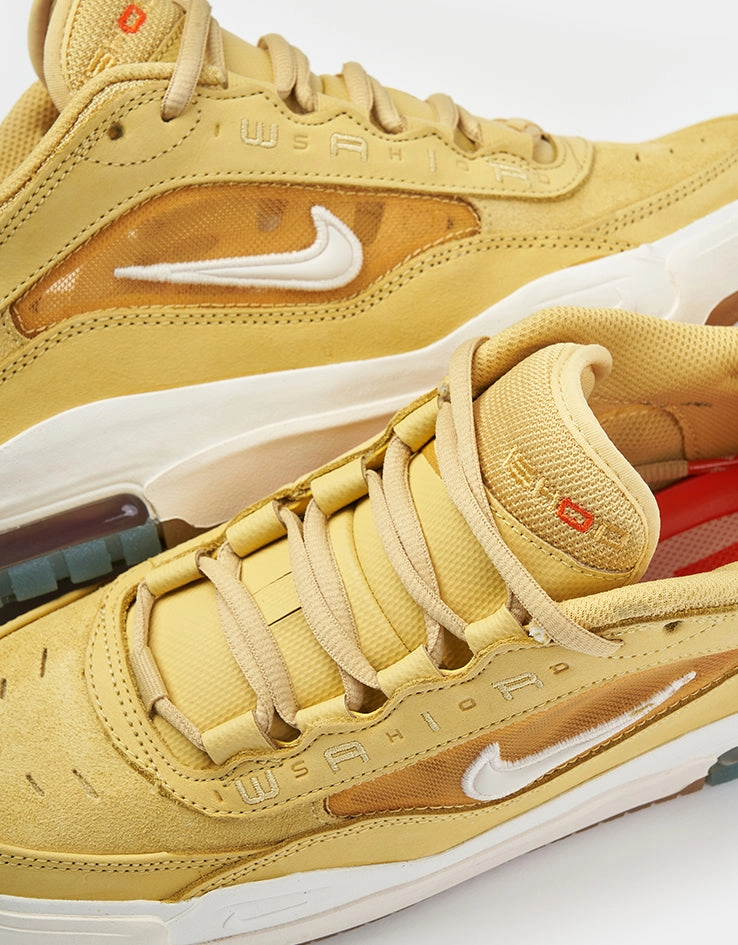 Nike Victory Tour Golf Shoes Nike SB Air Max Ishod ISO Skate Shoes - Saturn Gold/Sail-Saturn Gold-Solar