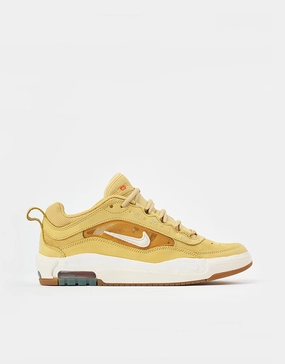 Nike SB Air Max Ishod ISO Skate Shoes - Saturn Gold/Sail-Saturn Gold-Solar Nike Wresting Shoes