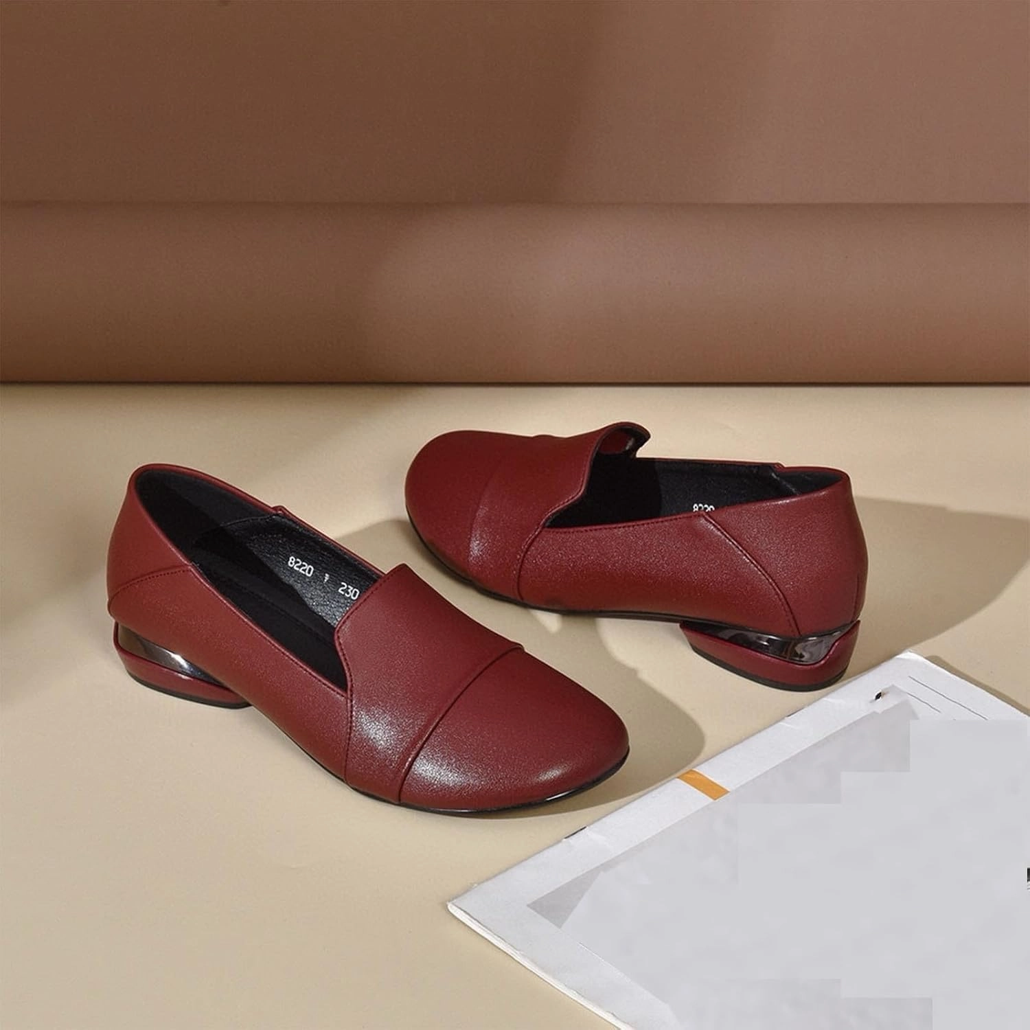 Top 10 Best Flip Flops Womens Low Block Chunky Heels Pumps Elegant Closed Round Toe Pumps Shoes Low Platform Shoes Ladies Office Pumps Shoes