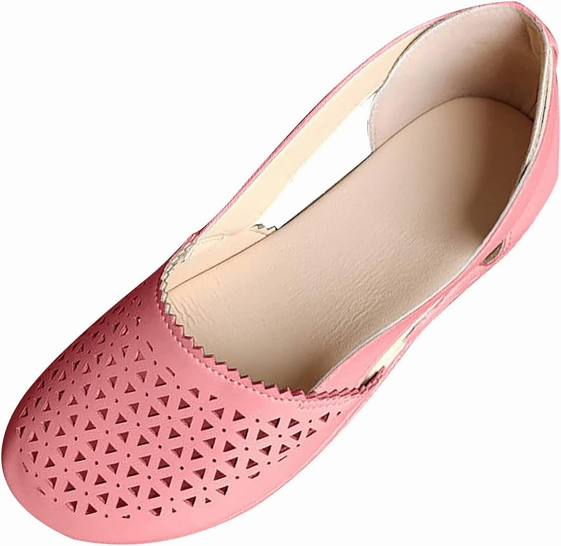 oiangi Womens Closed Toe Flat Sandals Summer Casual Loophole Mesh Hollow Platform Shoes Solid Color Comfortable Breathable Outdoor Sandalias Slipper Mizuno Wave Lightning Z5 Mid Volleyball Shoe