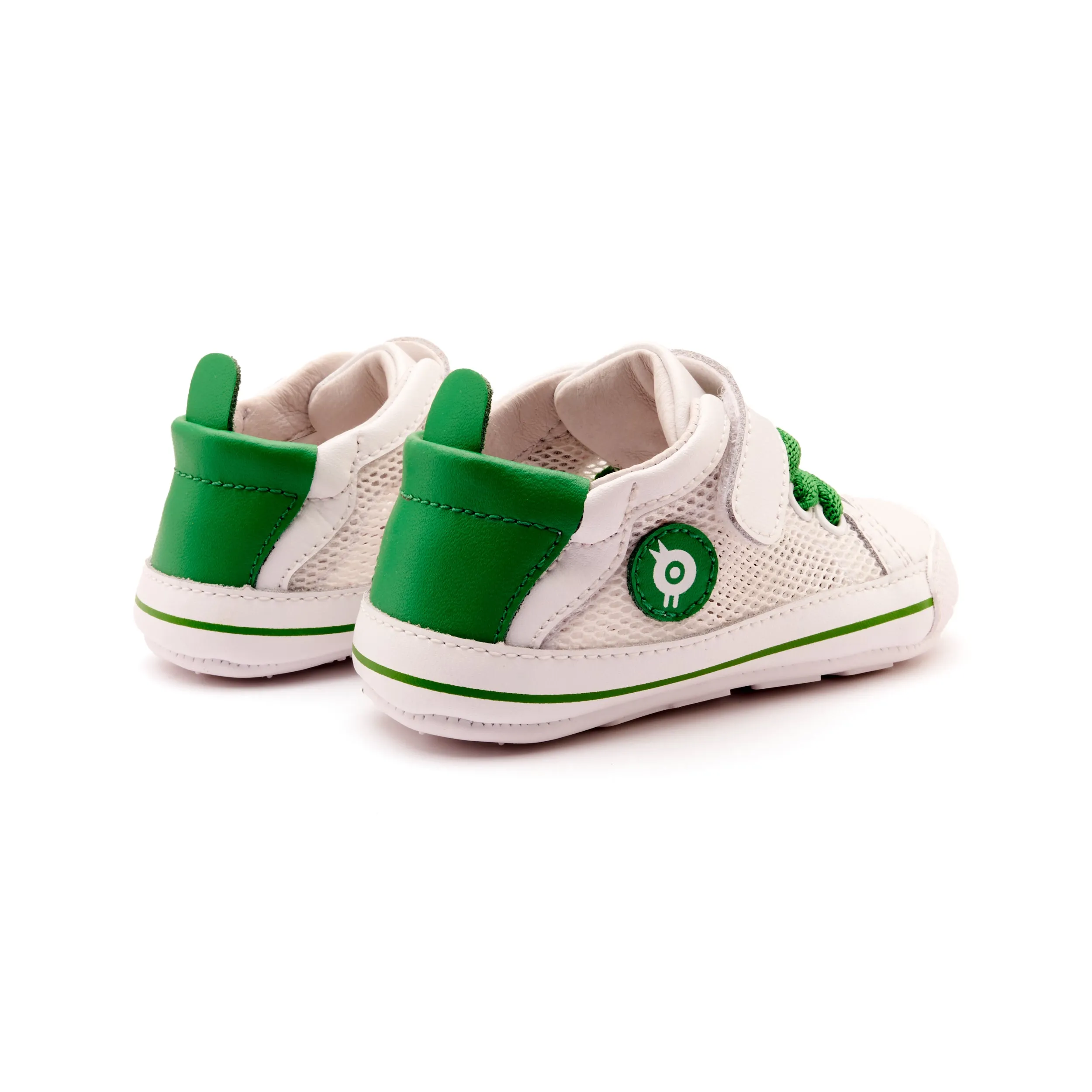 Old Soles Boy's and Girl's 0083RT Baby Mesh Casual Shoes - Snow / Neon Green / Snow Sole Hi Tec St Moritz Snow Boots