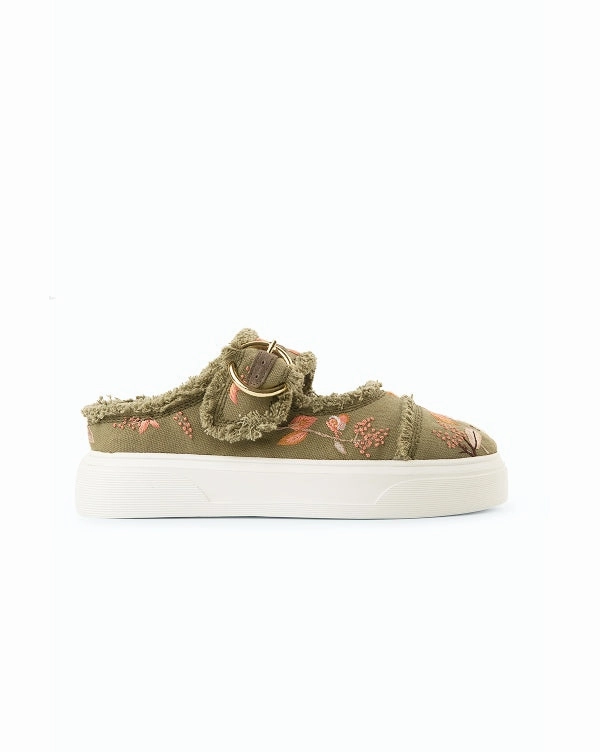 Olive Branch : Mules Clear Mule Shoes