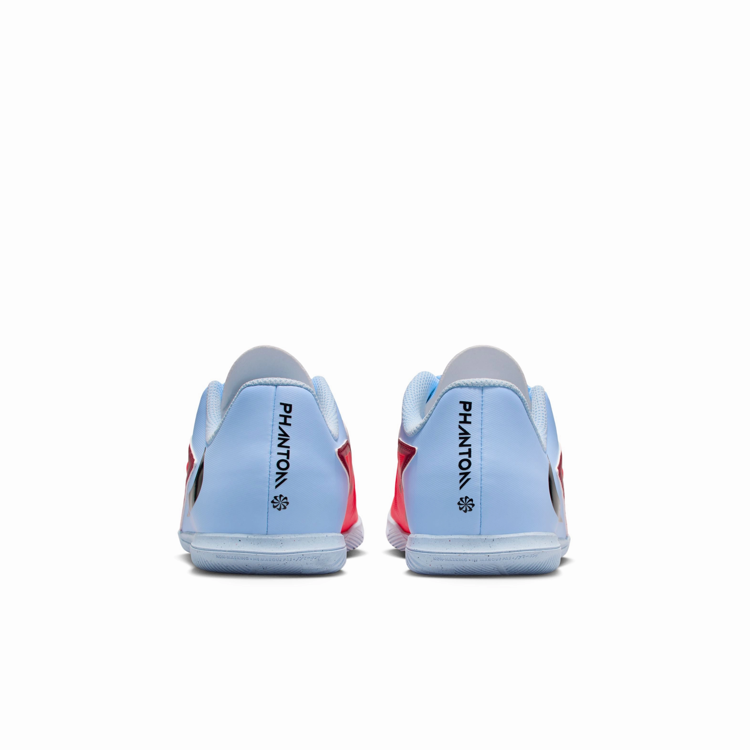 Ronaldo Soccer Cleats Youth Nike Youth Phantom 6 Low Club IC Red Blue