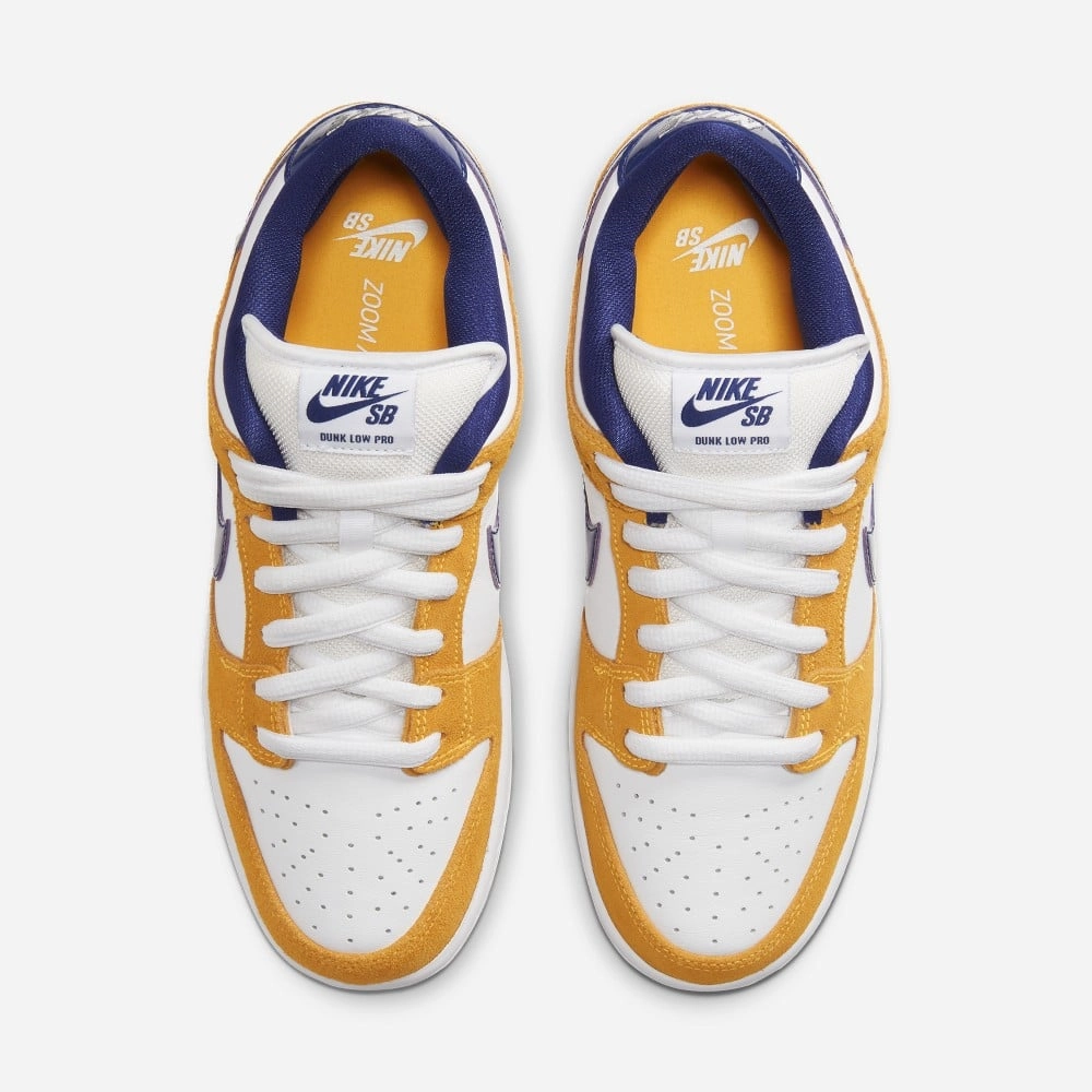 Nike SB - Dunk Low Pro Shoes - Laser Orange / Regency Purple Grey Tennis Shoes Nike
