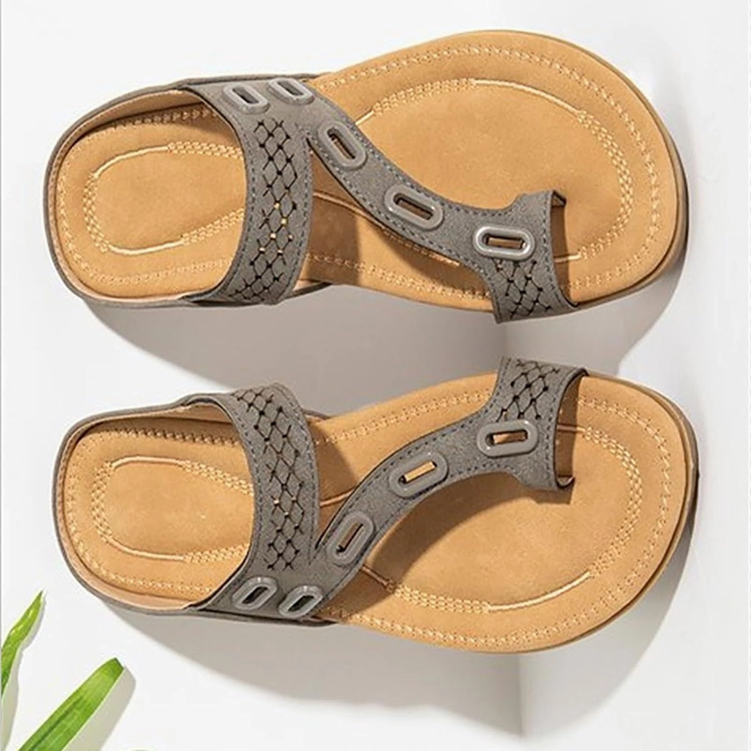 Orthotic Sandals for Women with Arch Support Back Strap Flip Flops Beach Non Slip Wedge Sandals Dressy Summer Sandalias De Mujer OrtopDicas Light Feet Flip Flops