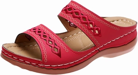 Beach Sandals For Woman Orthopedic Slippers Flip Flops with Arch Support for Flat Feet Comfortable Orthotic Flip Flops 204 Contoured Cushion Flip Flops