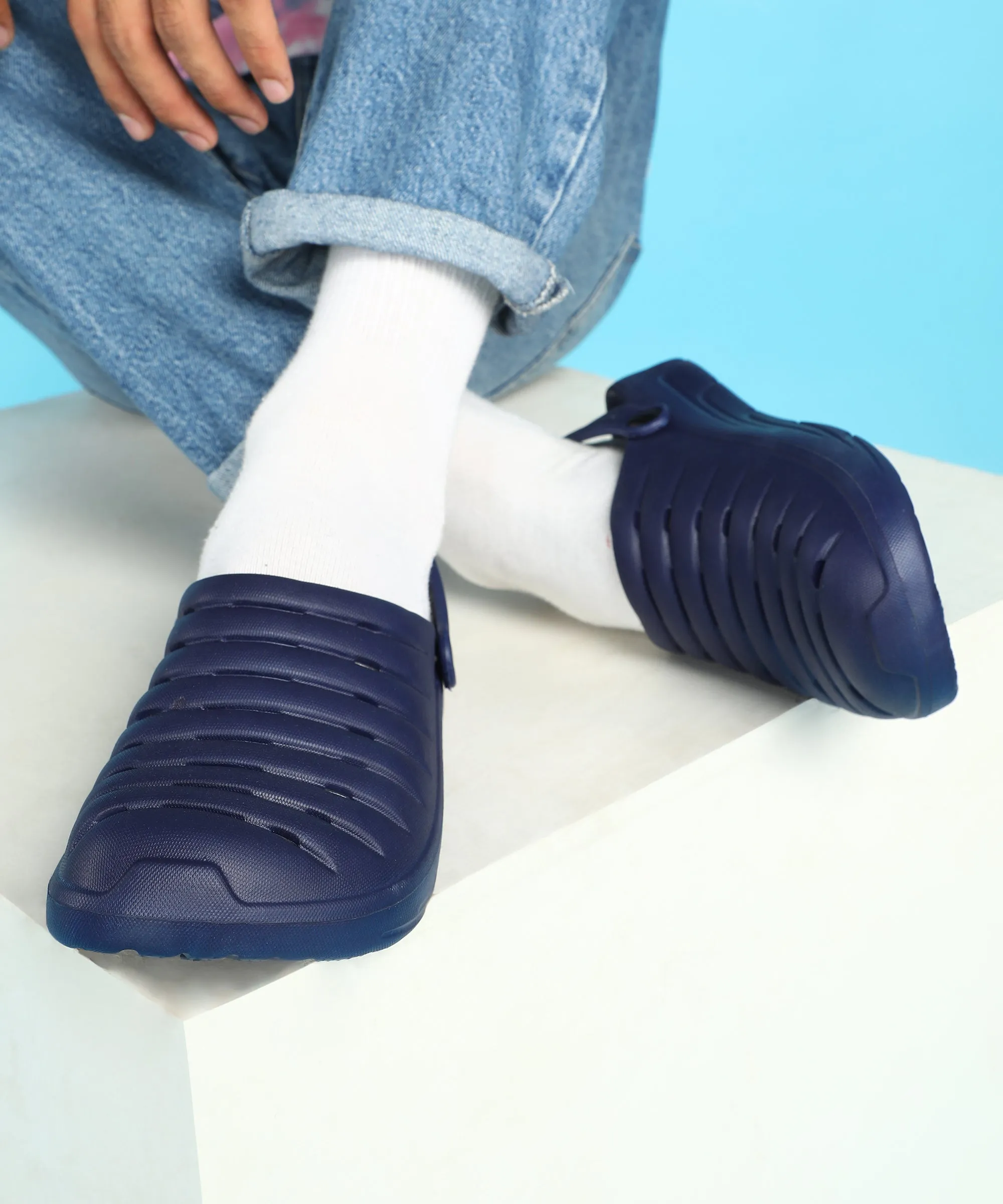 Paragon Blot K10911G Men Casual Clogs | Stylish,Durable | Casual & Comfortable | For Everyday Use Platform Mule Clogs