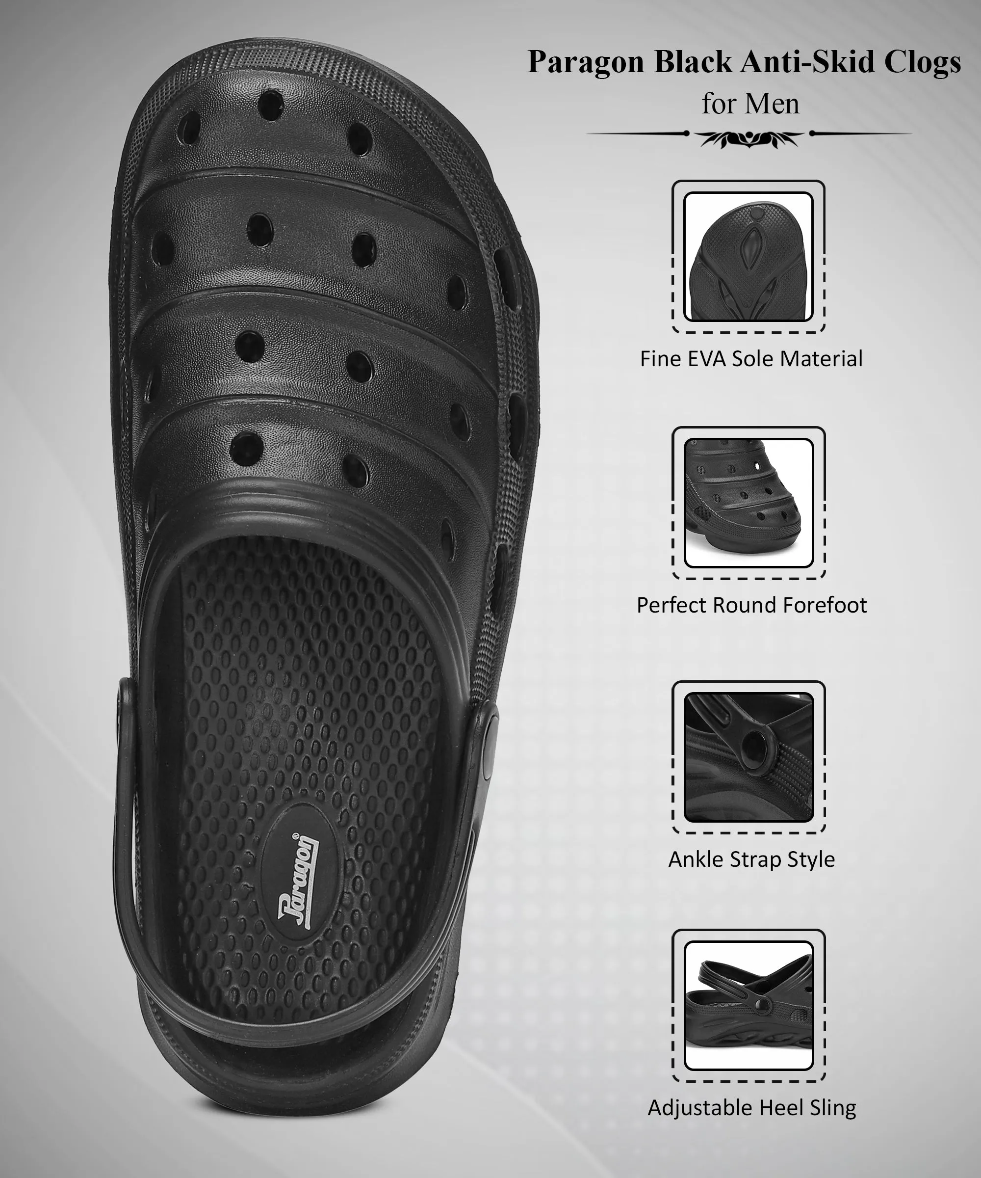 Paragon  K10915G Men Casual Clogs | Stylish, Durable | Casual & Comfortable | For Everyday Use The Tree Of Wooden Clogs Watch Online