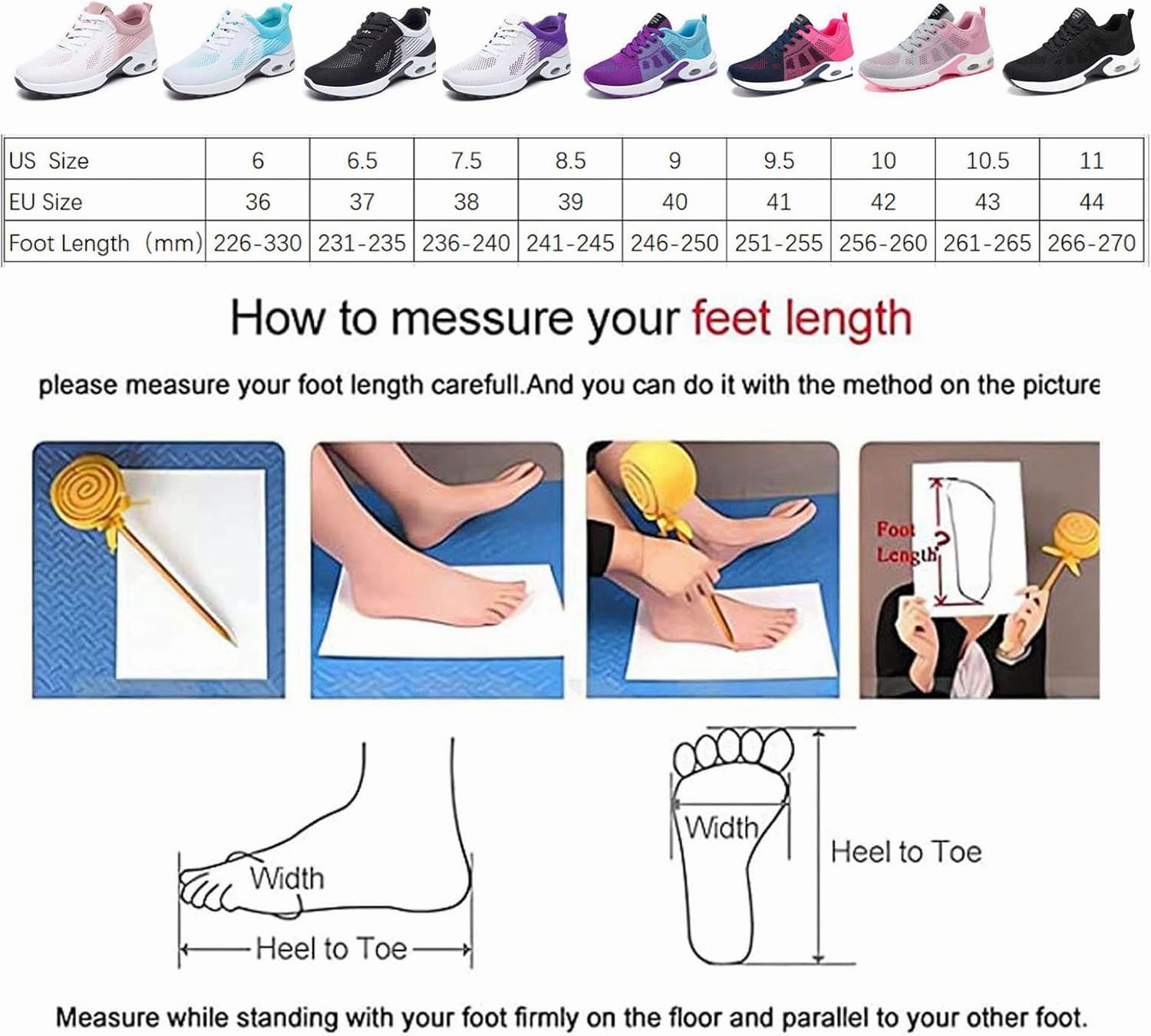 Women Orthopedic Sneakers Walking Shoes Tennis Shoes for Women Non Slip Sneakers Running Shoes for Gym Workout Sports Size Badminton Shoes