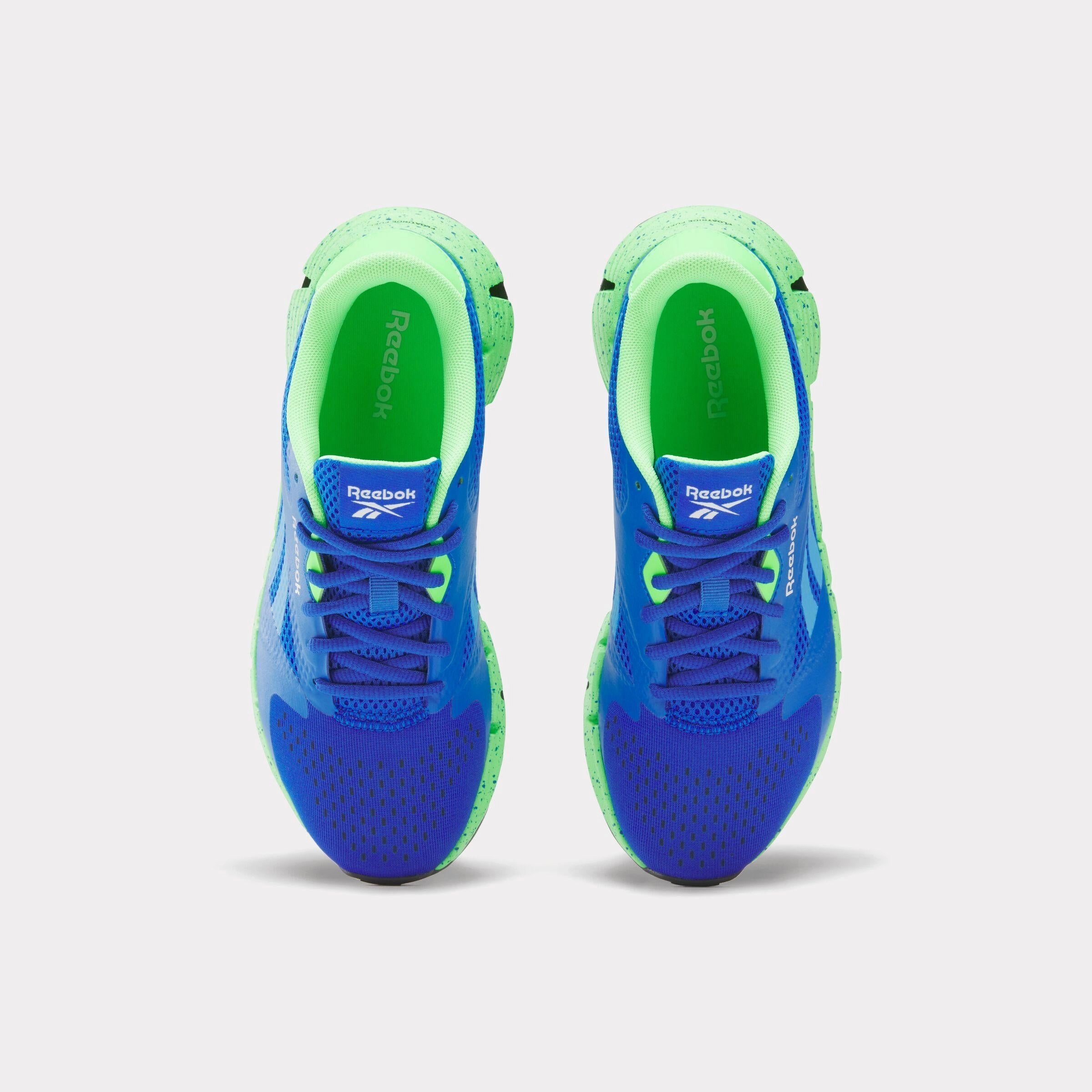 Overpronation Running Shoes Reebok Footwear Kids Zig Dynamica 5 Shoes - Grade School OPTIMUMBLUE/RECOVERYBLUE/SOLAR