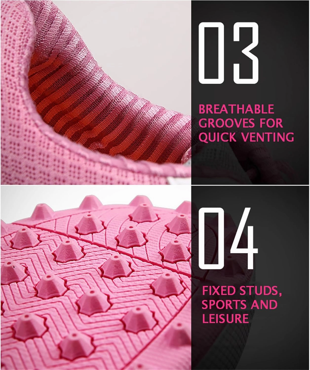 JiuQing Women's Mesh Golf Shoes Summer Spikeless Fashion Golfing Trainer Breathable Anti Slip Walking Sneaker Under Armour Charged Engage 2 Training Shoe Cross Trainer