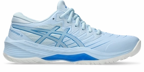 Asics Rainbow Shoes Asics Womens Gel Netburner 21 (D Width) Bio - Light Blue/Blue Coast
