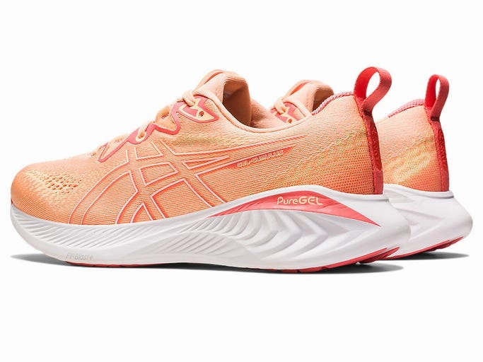 Asics Gel-diablo Shoes 1193a096 Asics Women's Gel Cumulus 25 (D) - Summer Dune/Light Orange