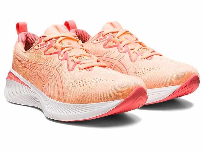 Latest Asics Running Shoes Asics Women's Gel Cumulus 25 (D) - Summer Dune/Light Orange