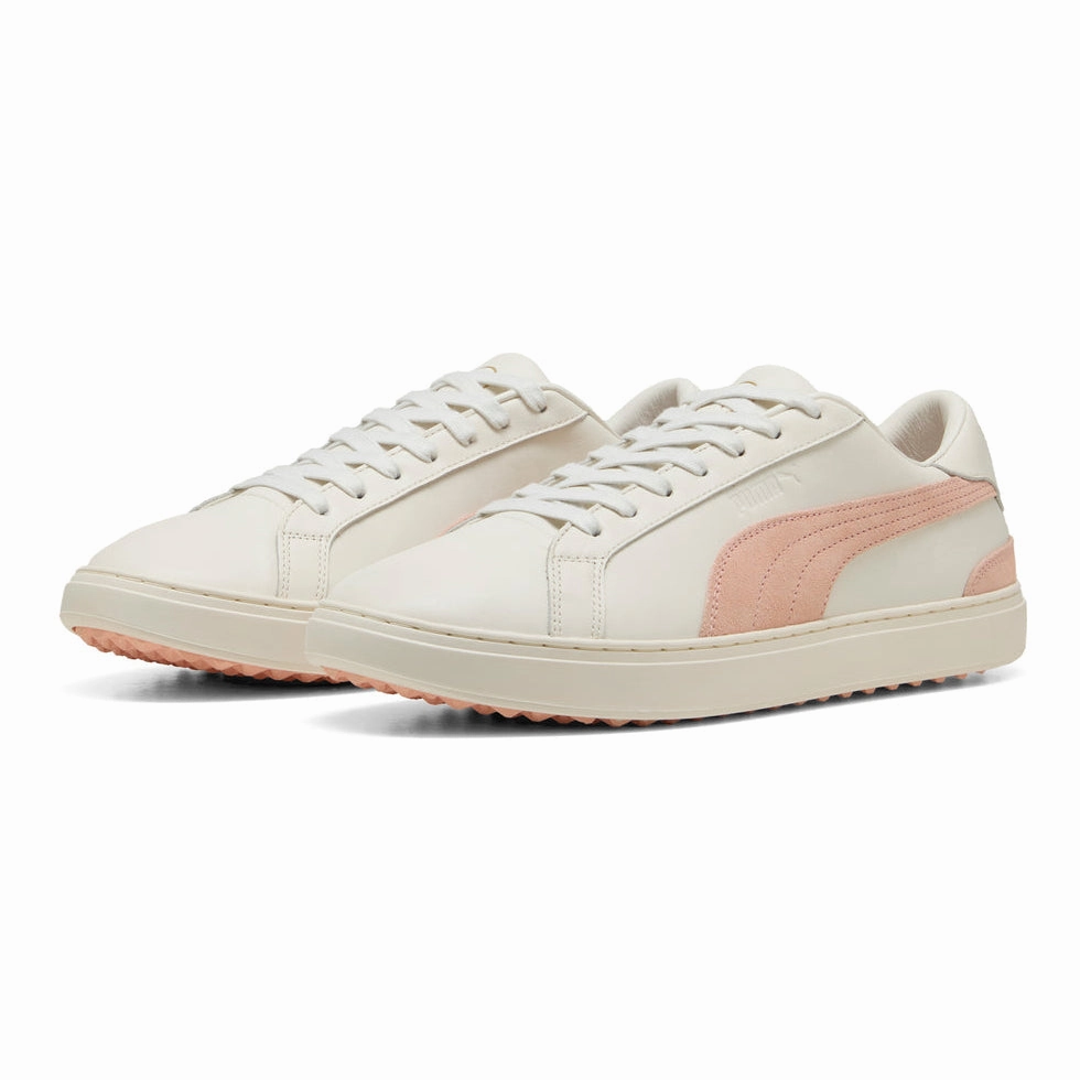 Puma Classic G Peaches Spikeless Golf Shoes - Warm White/Tropical Peach Puma Tazon Shoes