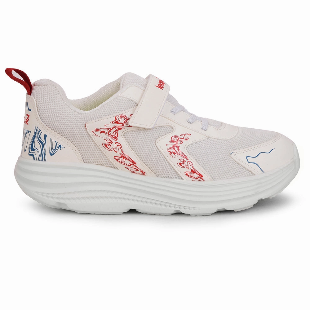 Best Shoes For Trail Running And Hiking Leap7x White Sports Lacing Running Shoes For Kids ELENOR-2LE By Liberty