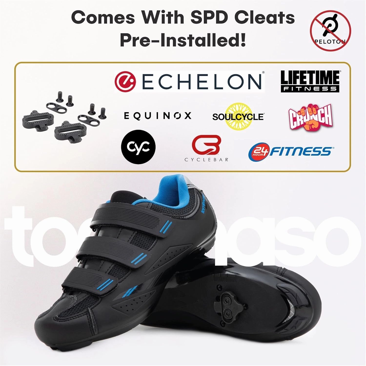 Tommaso Pista 100 SPD & Peloton Shoes for Women—Ready to Ride with Peloton Delta Cleat or SPD Cleats for Road Bicycles & Various Indoor Bikes—Explore Vareity Cycling Shoes & Bike Accessories Do You Need Cleats For Cycling Shoes