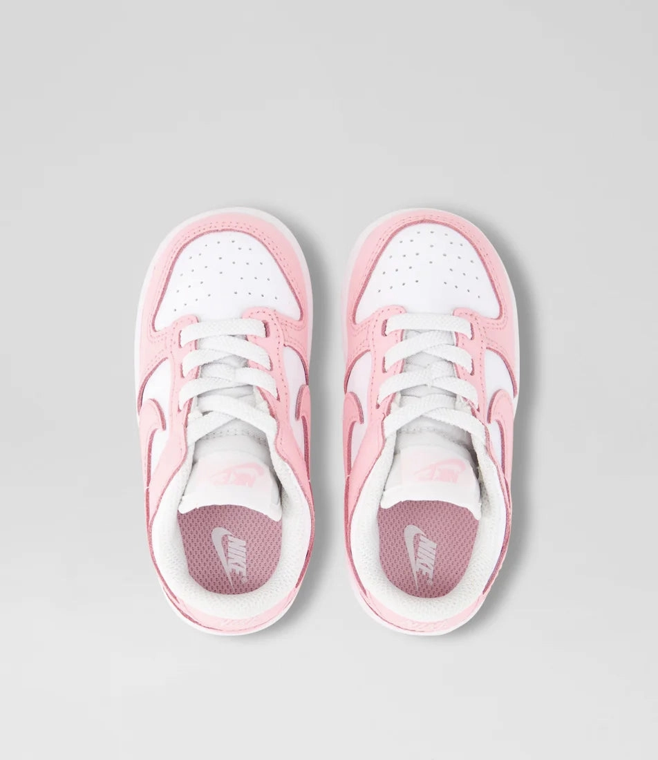 Nike Make Your Own Shoes Dunk Preschool Kids (Pink/White)