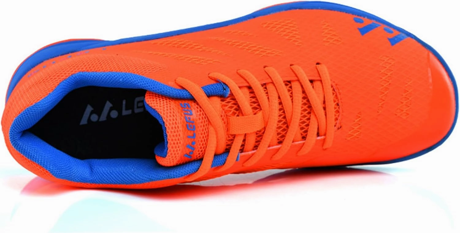 Jazba Badminton Shoes Pickleball Court Training Shoes Non Slip Comfort Badminton Tennis Sneakers Rubber Sole Table Tennis Volleyball Sport Shoe