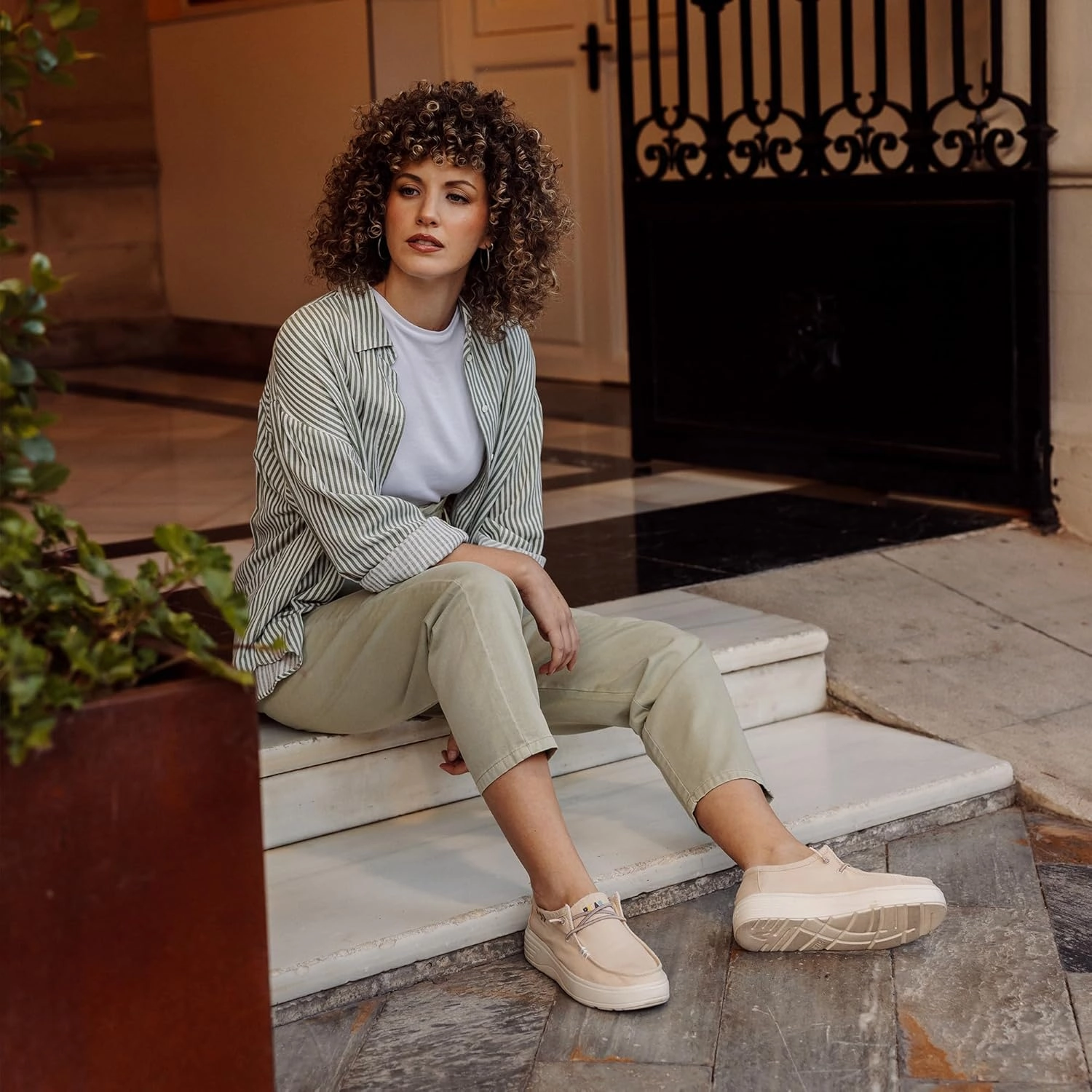 Size 11 Slip On Shoes PITAS Natal Slip-on Shoes for Women | Casual Summer Women's Loafers | Comfortable & Lightweight Slip-Ons | White