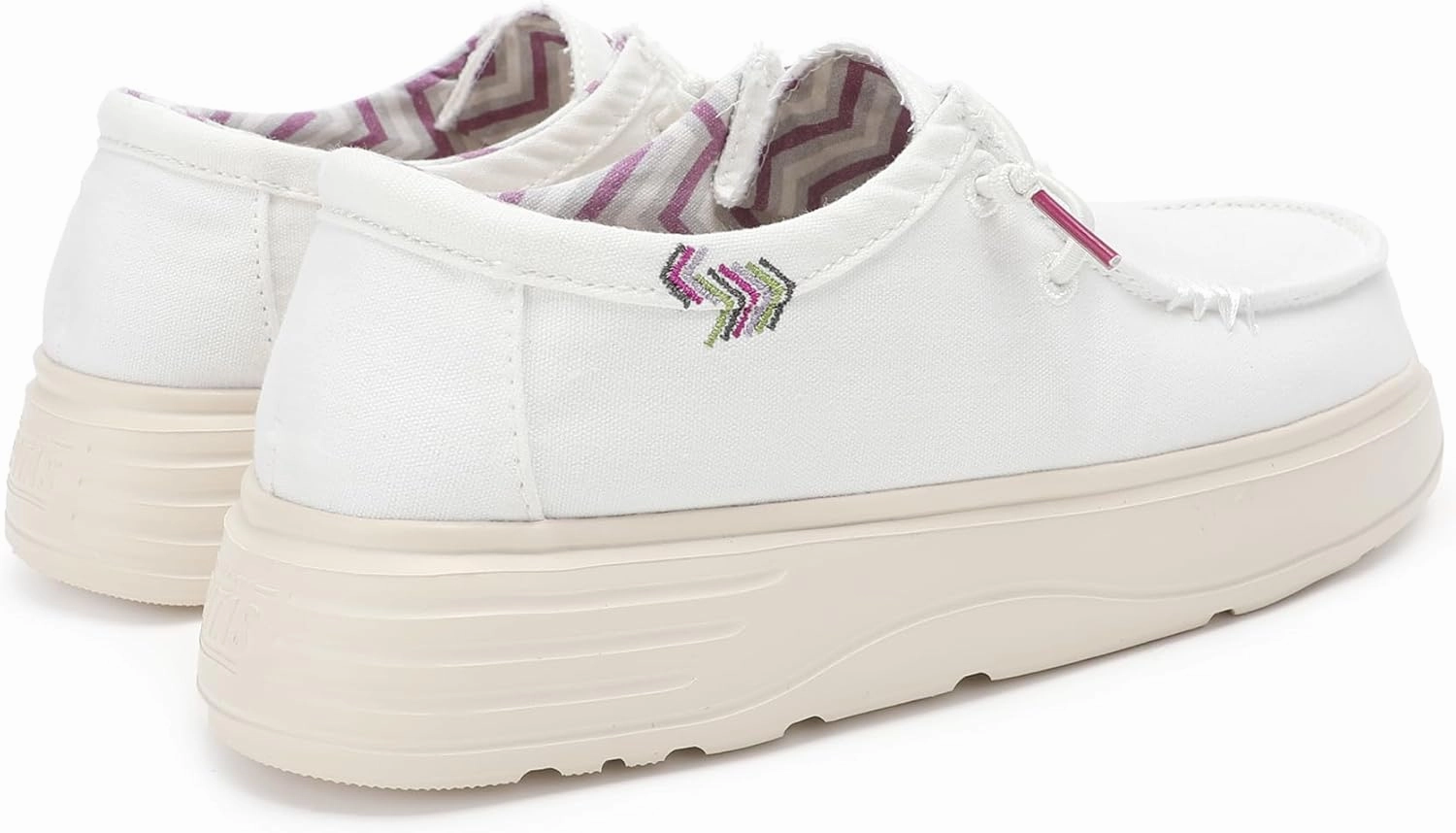 PITAS Natal Slip-on Shoes for Women | Casual Summer Women's Loafers | Comfortable & Lightweight Slip-Ons | White Orthopedic Slip-on Shoes