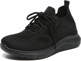 Bernal Sneakers for Women Casual Mesh Breathable Lace Up Walking Shoes Lightweight Non Slip Tennis Gym Workout Shopping Shoes Volleyball Shoes Sabrina