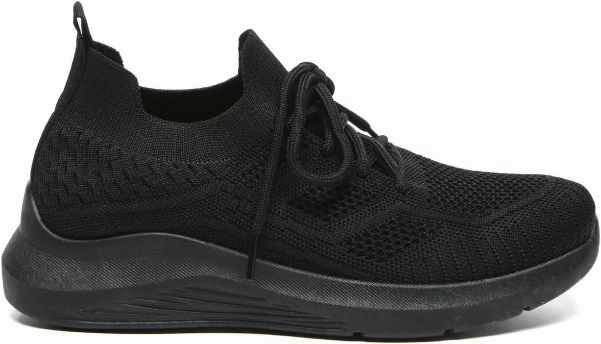 Bernal Sneakers for Women Casual Mesh Breathable Lace Up Walking Shoes Lightweight Non Slip Tennis Gym Workout Shopping Shoes Anta Volleyball Shoes