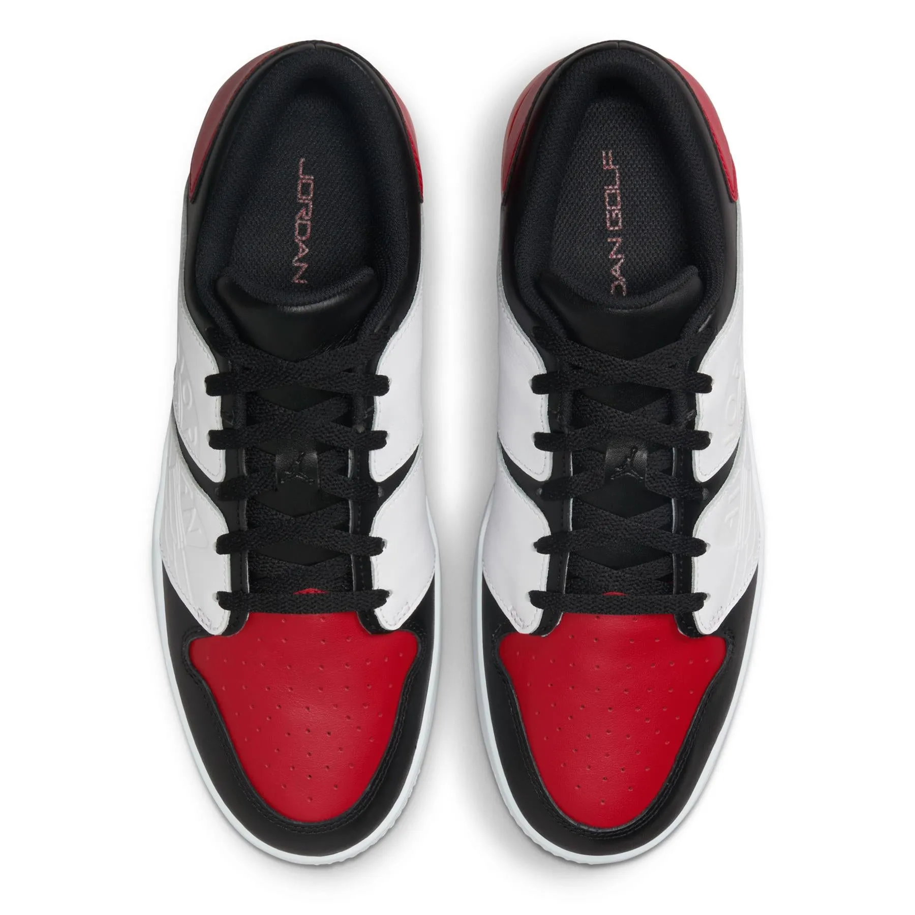 Air Jordan 1 NU Retro Golf Shoes Black/White/University Red/Blue TInt Golf Shoes Travis Scott