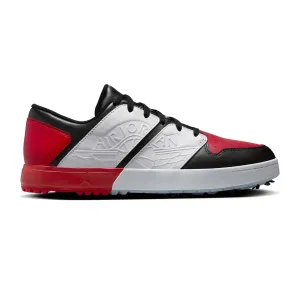 Golf Shoes In Columbus Ohio Air Jordan 1 NU Retro Golf Shoes Black/White/University Red/Blue TInt