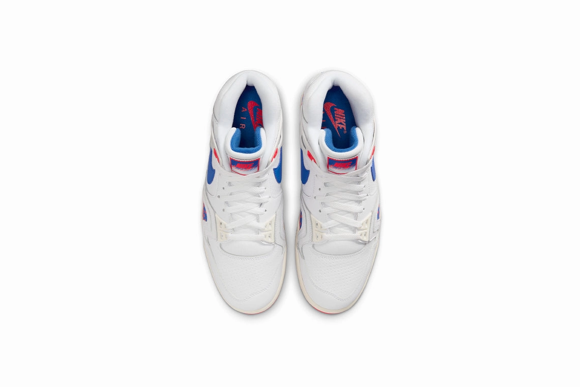 Real Nike Shoes NIKE Air Tech Challenge 2 QS : "Pixel Court" White/Royal Blue-Laser Crimson