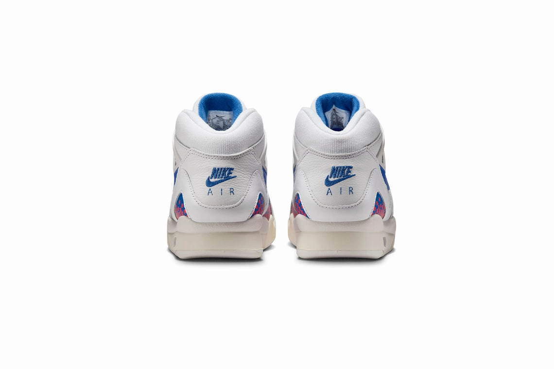 Spikes For Nike Golf Shoes NIKE Air Tech Challenge 2 QS : "Pixel Court" White/Royal Blue-Laser Crimson