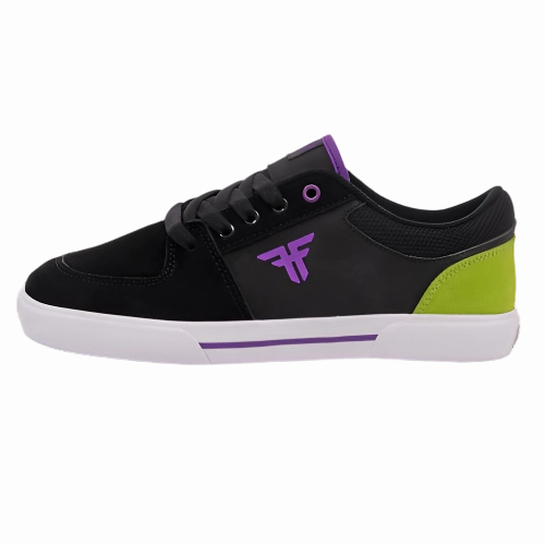 Court Graffik Se Skate Shoe Fallen Shoes Kids Patriot Black Purple Green