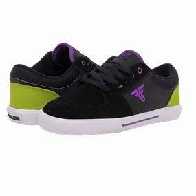 Zero Drop Skate Shoes Fallen Shoes Kids Patriot Black Purple Green