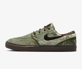 Nike SB Zoom Janoski OG  SE Shoe - Medium Olive/Baroque Brown/Dark Team Red/Velvet Brown Shiekh Shoes Nike