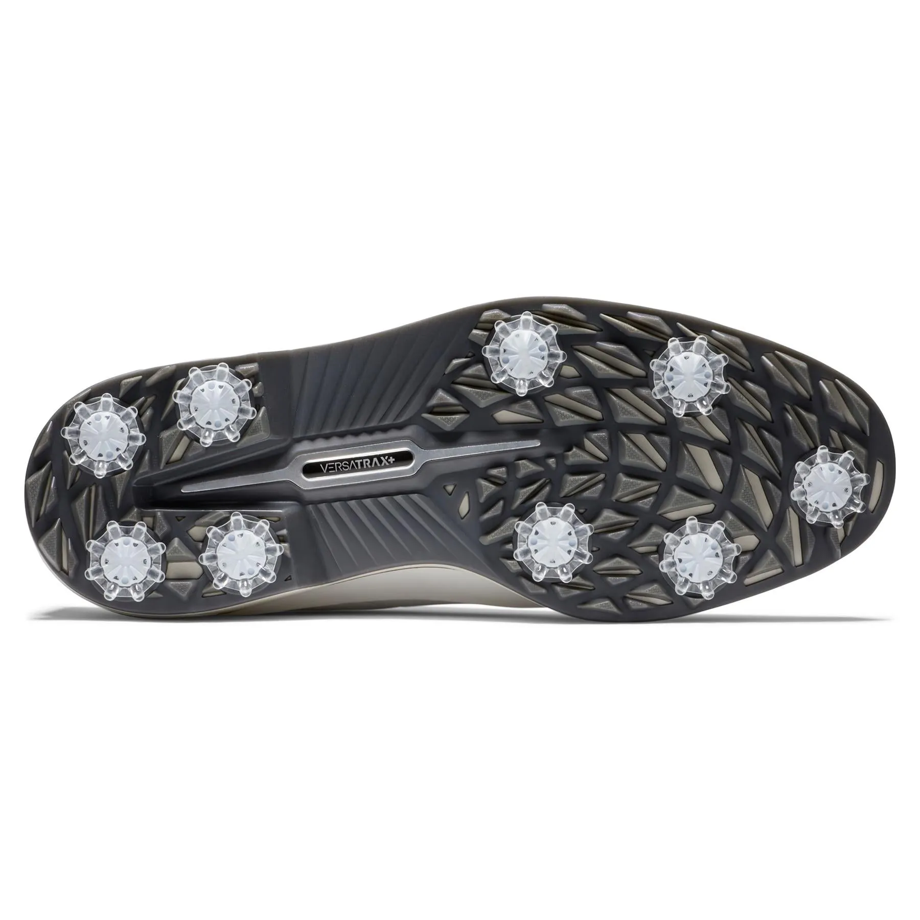 Premiere Series Cleated Laced Golf Shoes White/Grey Stable Golf