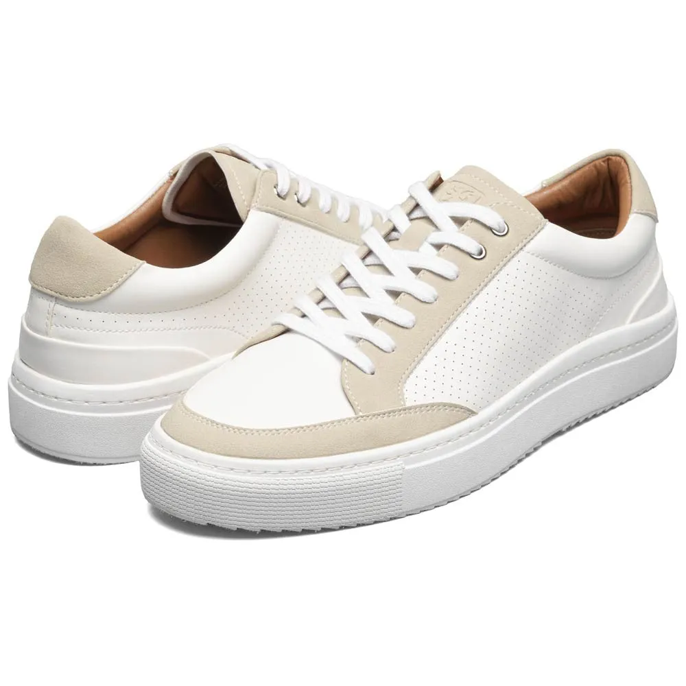 Dorian Moc Toe Lace Up Casual | Stacy Adams Casual Shoes in White for Men Pink Dress Navy Shoes