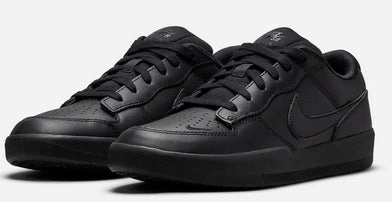 Nike SB - Force 58 Premium Shoes | Black Black Nike Ankle Support Shoes