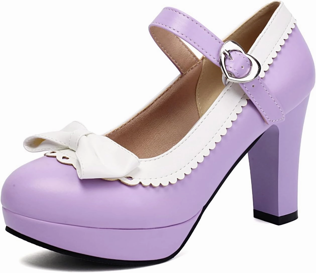 Adizero Cybersonic Tennis Shoes SACFOF Woman's High Heel Lolita Shoes Platform Cute Bowknot Mary Jane Shoes Dress Round Toe Pumps Shoes